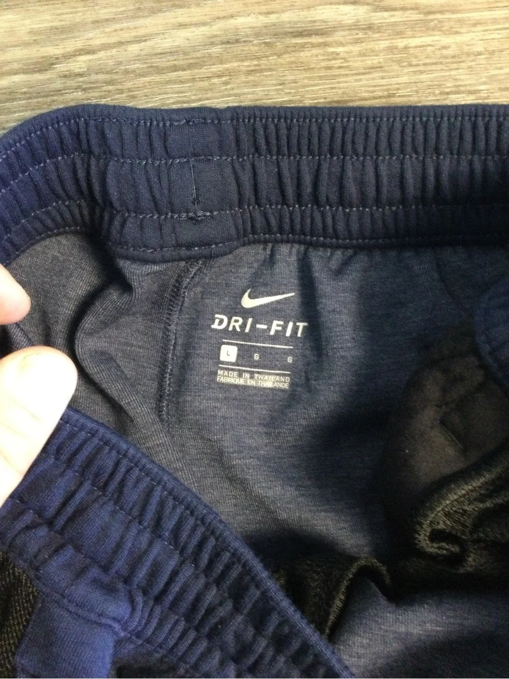 Villanova Nike Men's Navy Blue Athletic Jogger Pants with Logo